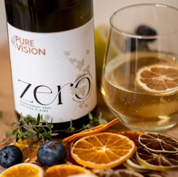 SALE - Pure Vision Zero Organic Chardonnay 2021 - Non-Alcoholic Wine