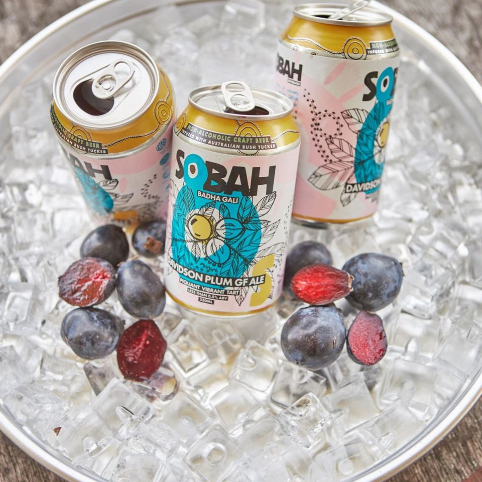 Sobah Davidson Plum Gluten Free Ale - Non-Alcoholic Beer