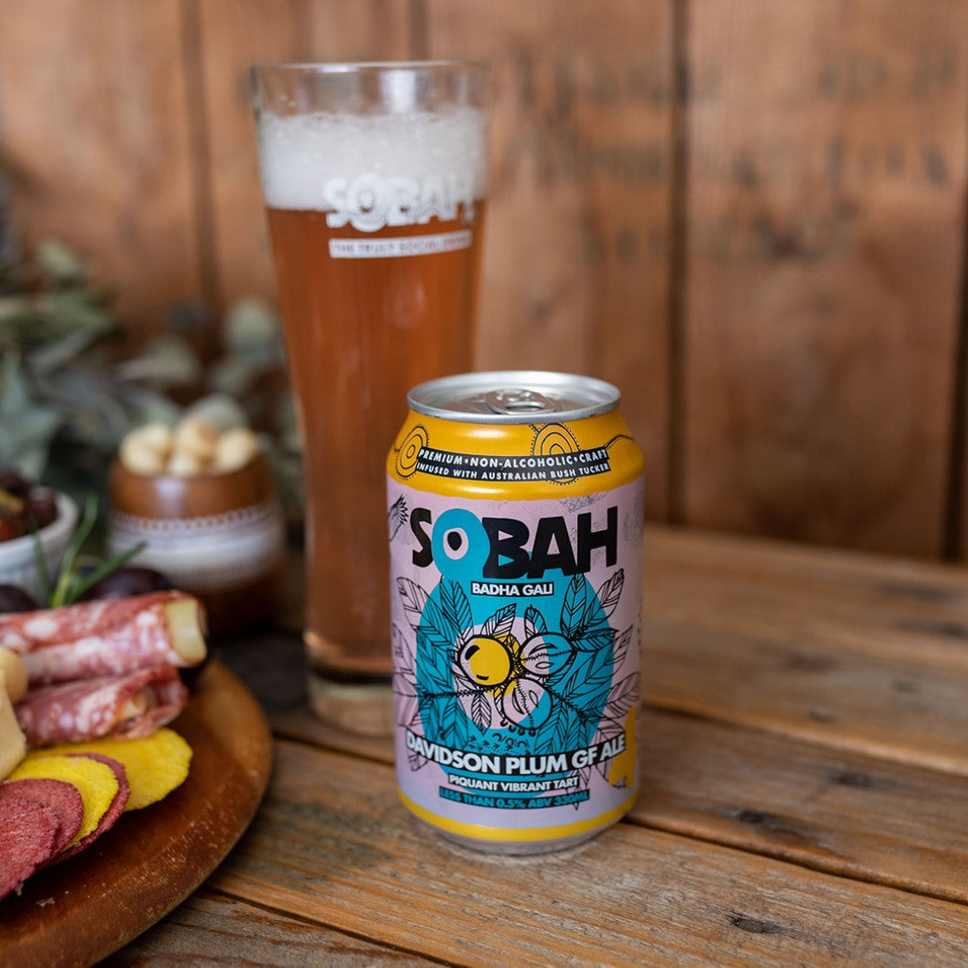 Sobah Davidson Plum Gluten Free Ale - Non-Alcoholic Beer