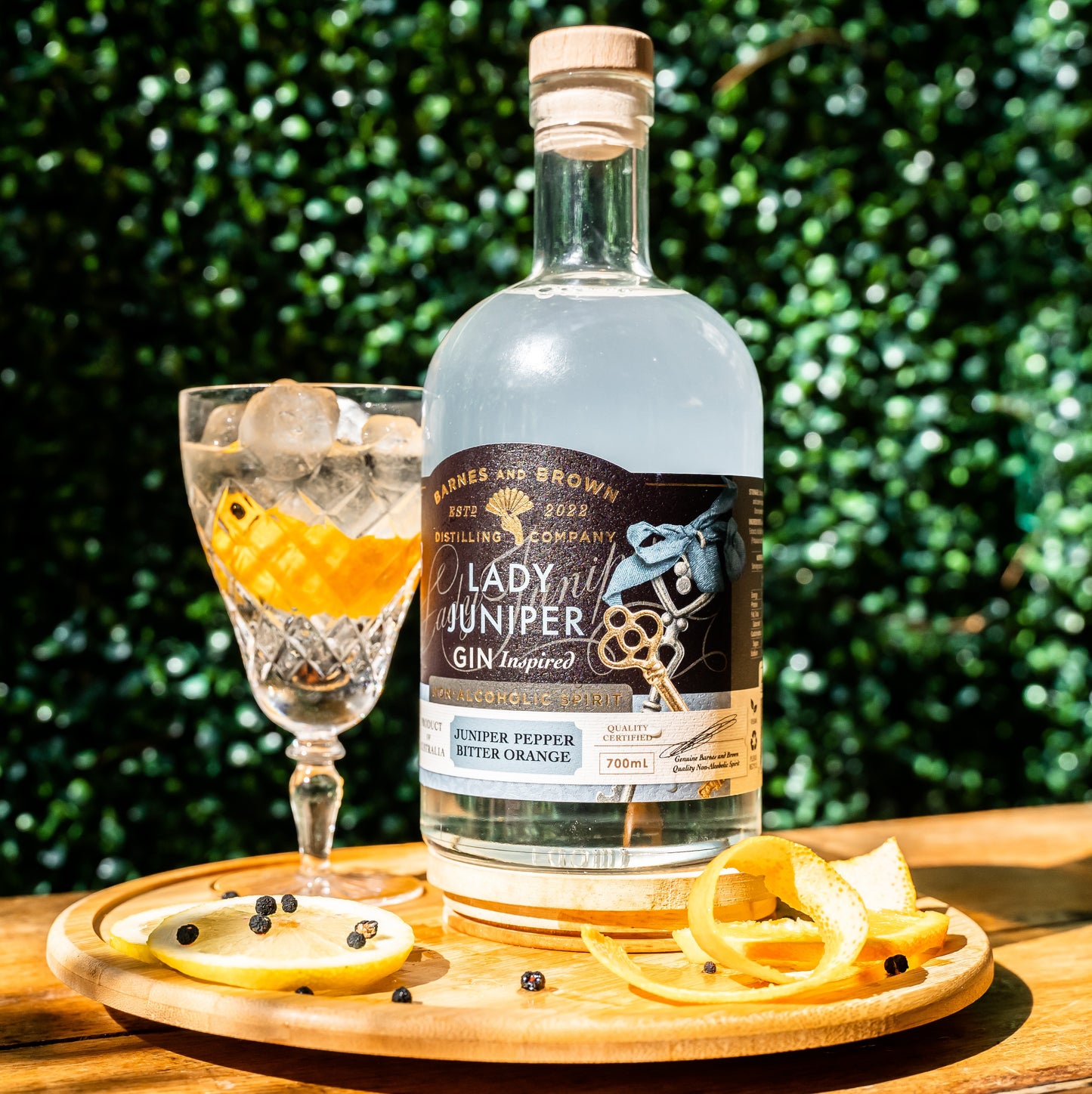 Barnes & Brown “Lady Juniper” Gin Inspired Non-Alcoholic Spirit