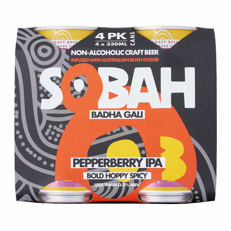 SOBAH Pepperberry IPA - Non-Alcoholic Beer