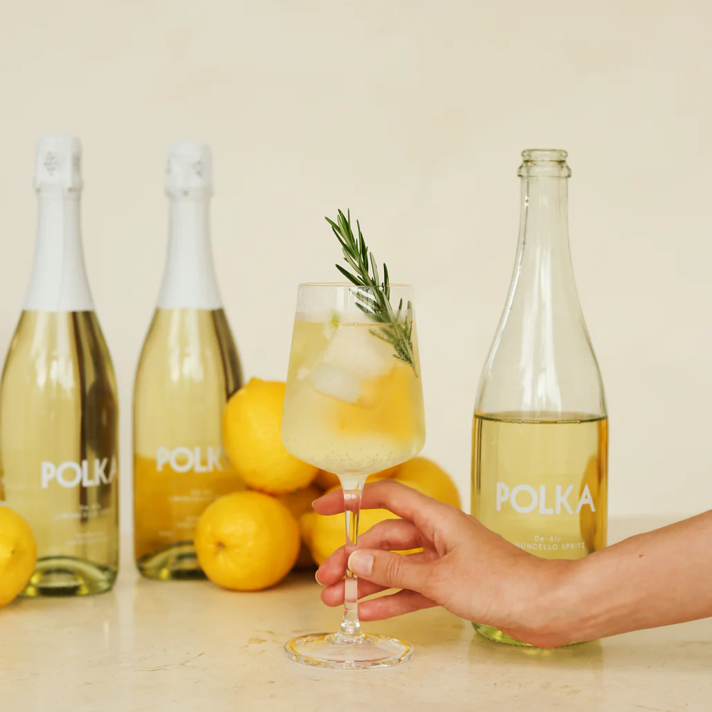 NEW - Polka De-Alcoholised Lemoncello Spritz