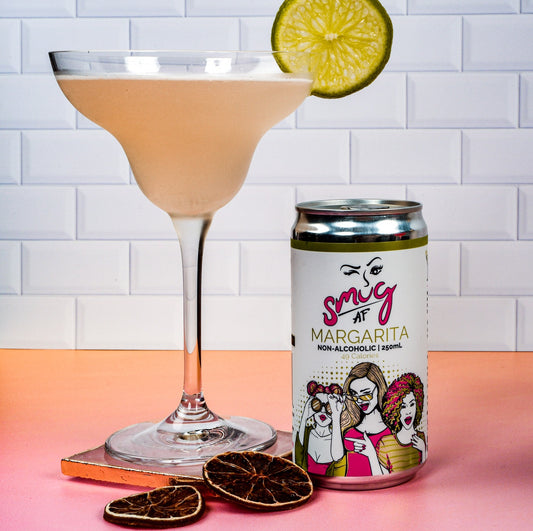 Smug AF Non Alcoholic Margarita 4 x 250ml