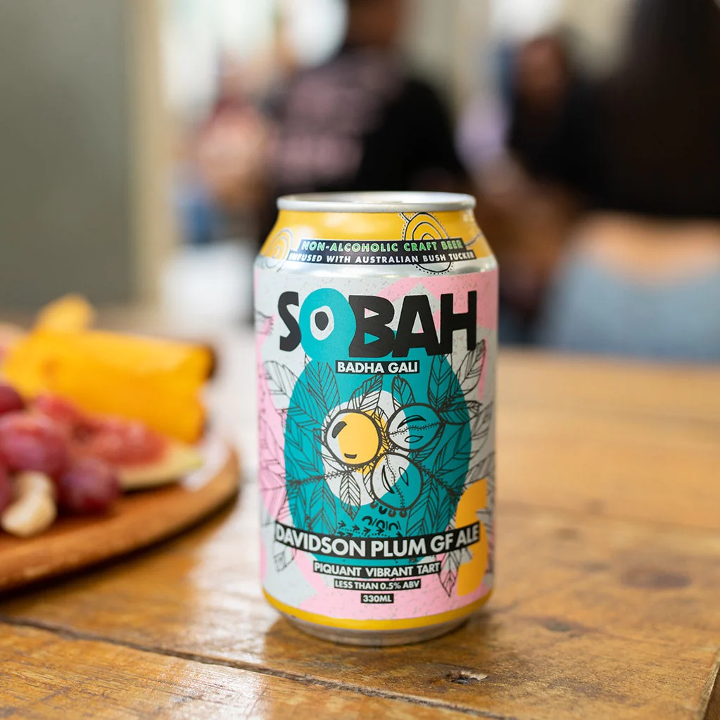 Sobah Davidson Plum Gluten Free Ale - Non-Alcoholic Beer