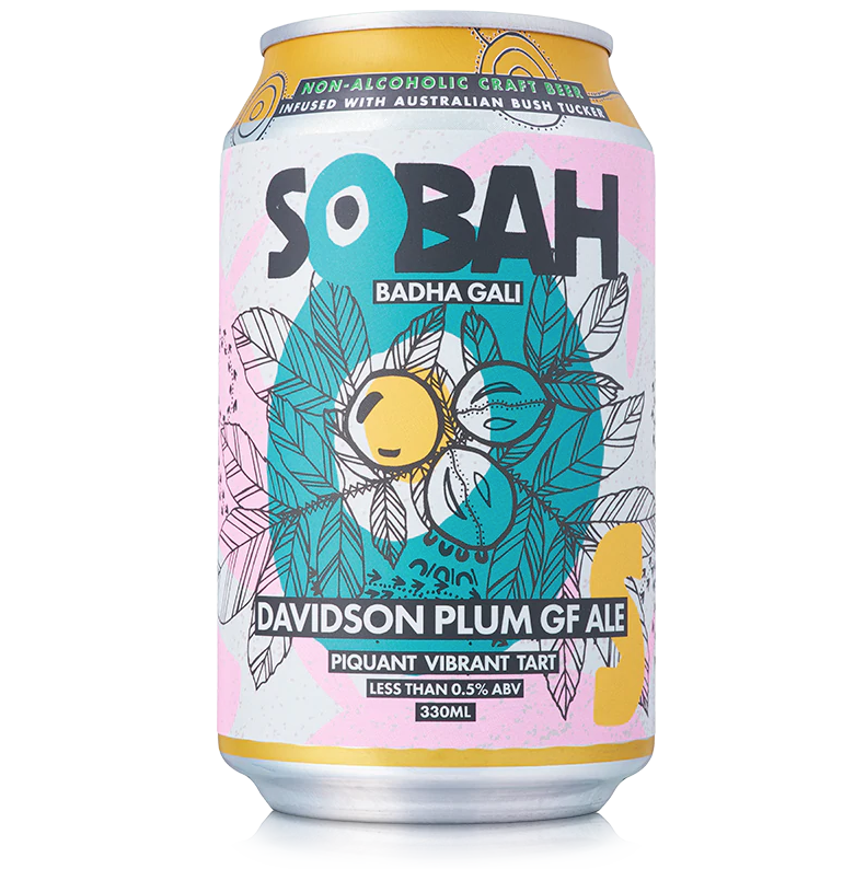 Sobah Davidson Plum Gluten Free Ale - Non-Alcoholic Beer