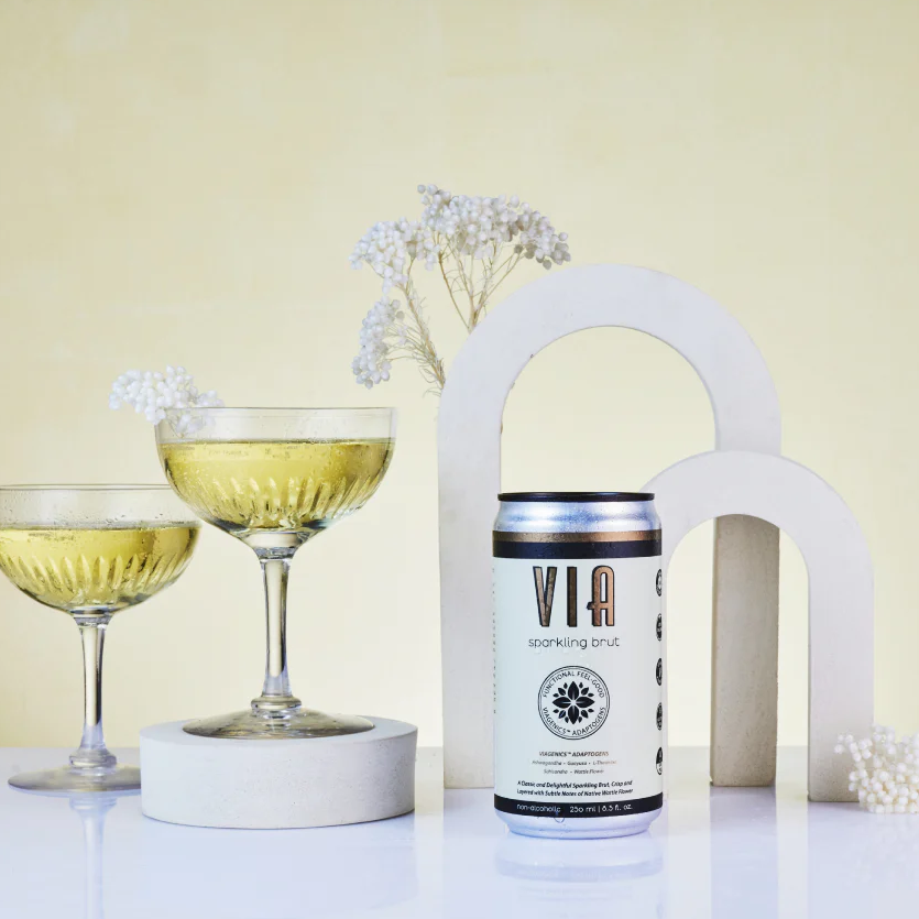 VIA Drinks Non Alcoholic Sparkling Brut