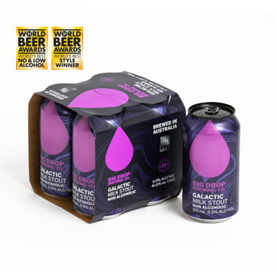 SALE - Big Drop Galactic Milk Stout - Non-Alcoholic Beer
