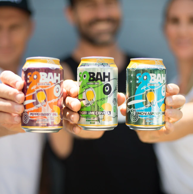 Sobah Lemon Aspen Pilsner - Non-Alcoholic Beer