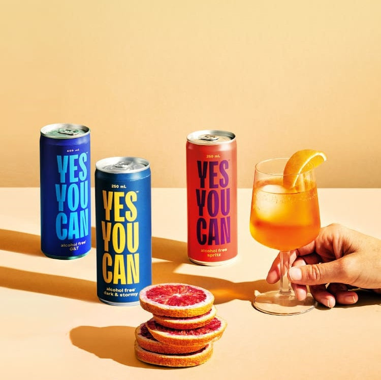 SALE - Yes You Can Alcohol Free Dark & Stormy - Non-Alcoholic Cocktail