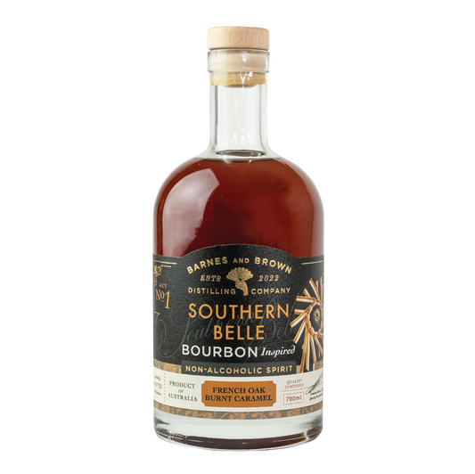 Barnes & Brown “Southern Belle” Bourbon Inspired Non-Alcoholic Spirit