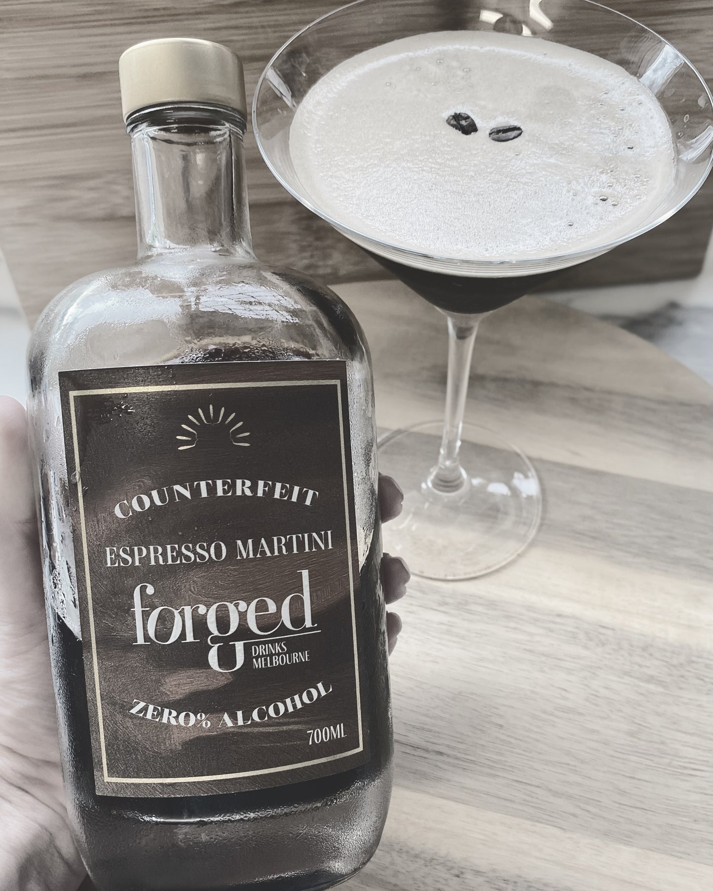 Forged Counterfeit Espresso Martini 700ml Non-Alcoholic Spirit