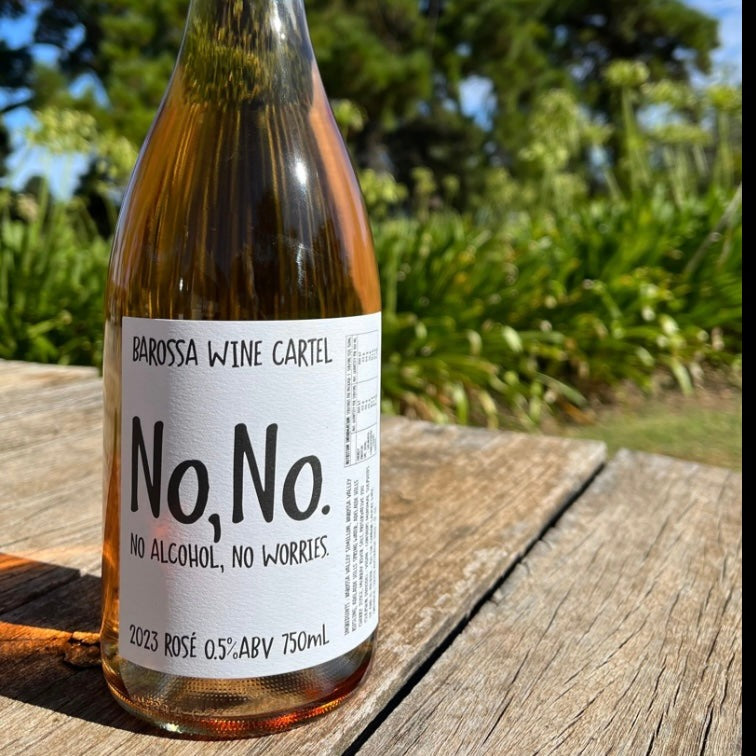 Barossa Wine Cartel No, No. 2023 Rose Non-Alcoholic Wine