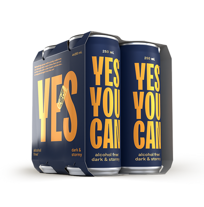 SALE - Yes You Can Alcohol Free Dark & Stormy - Non-Alcoholic Cocktail