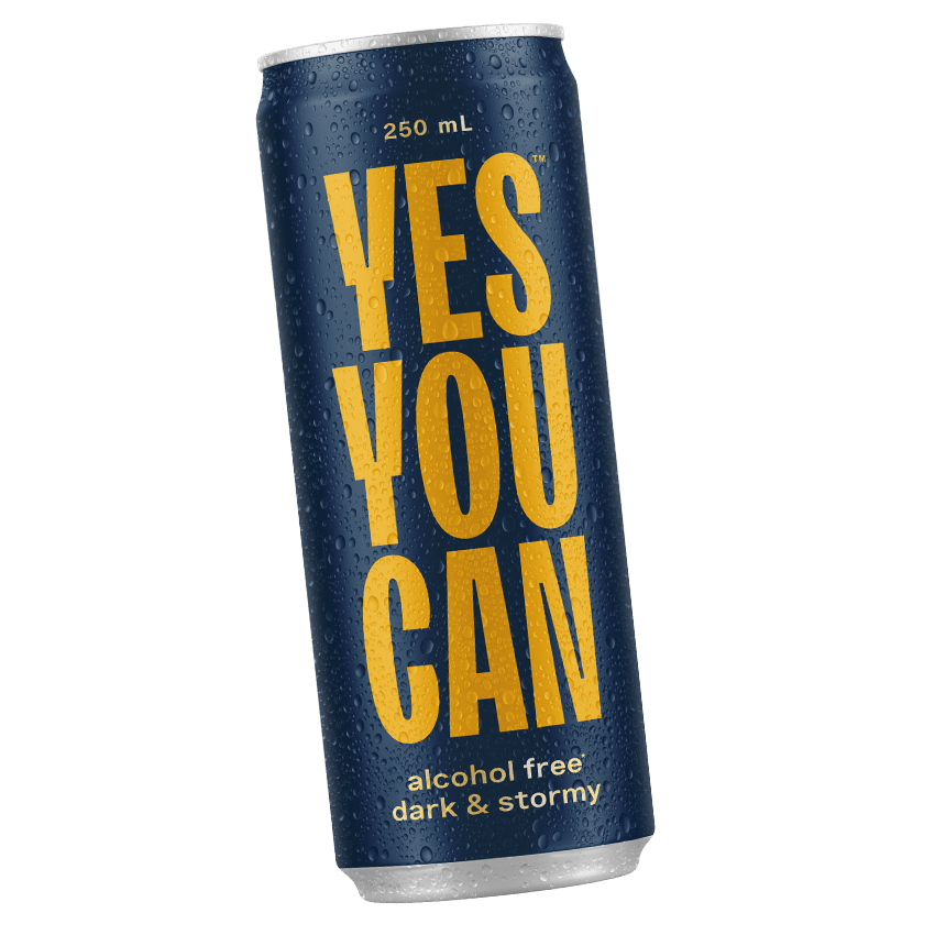 SALE - Yes You Can Alcohol Free Dark & Stormy - Non-Alcoholic Cocktail