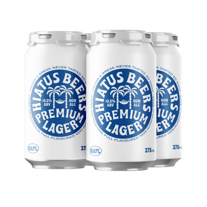 Hiatus Beers Premium Lager - Non-Alcoholic Beer