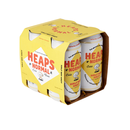 SALE - Heaps Normal Half Day Hazy Pale Ale - Non-Alcoholic Beer