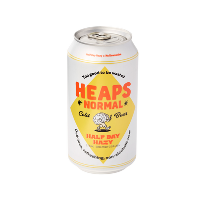 SALE - Heaps Normal Half Day Hazy Pale Ale - Non-Alcoholic Beer