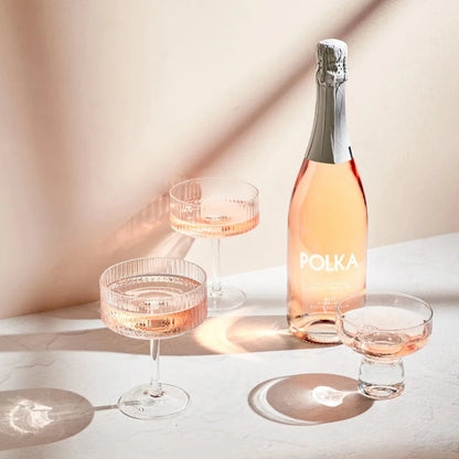 Polka De-Alc Sparkling Rose Wine 750ml