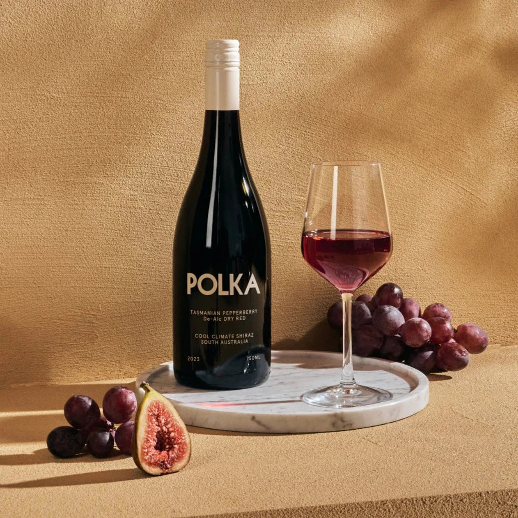 Polka De-Alc Dry Red 750ml