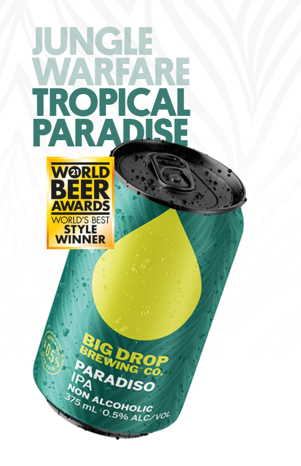 Big Drop Paradiso IPA - Non-Alcoholic Beer