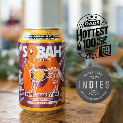 SOBAH Pepperberry IPA - Non-Alcoholic Beer