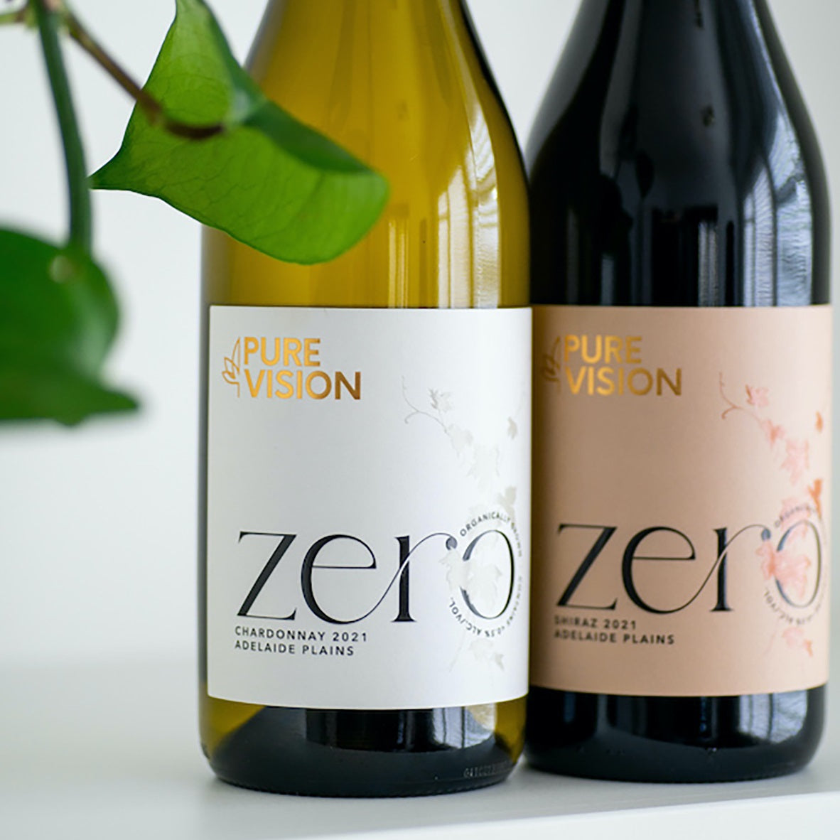 SALE - Pure Vision Zero Organic Chardonnay 2021 - Non-Alcoholic Wine