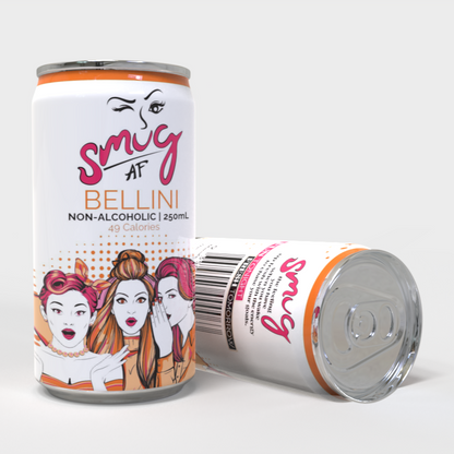 SALE - Smug AF Non Alcoholic Peach Bellini