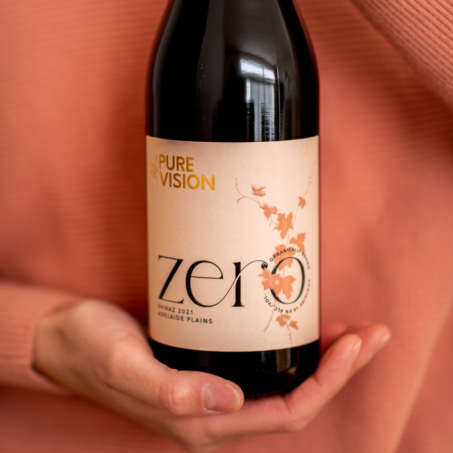 Pure Vision Zero Organic Shiraz 2021 - Non-Alcoholic Wine