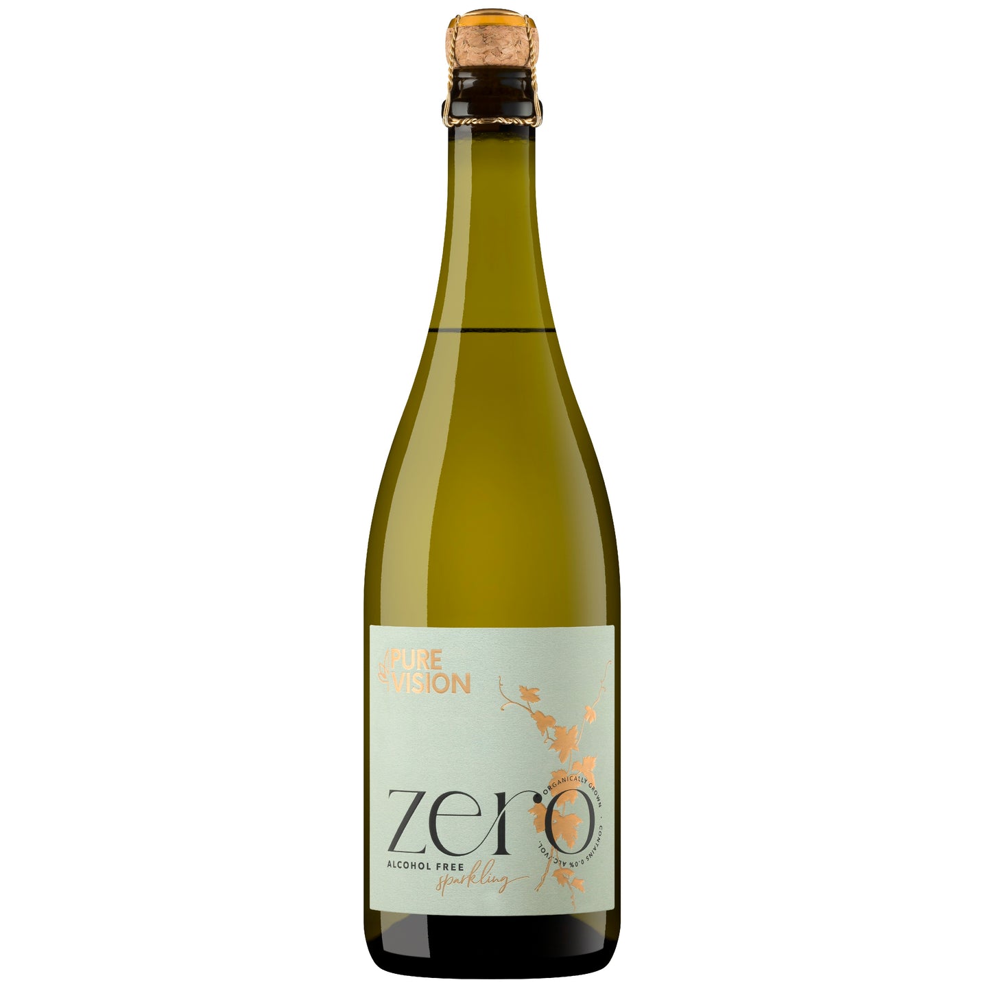 Pure Vision Zero Organic Sparkling - Non-Alcoholic Wine
