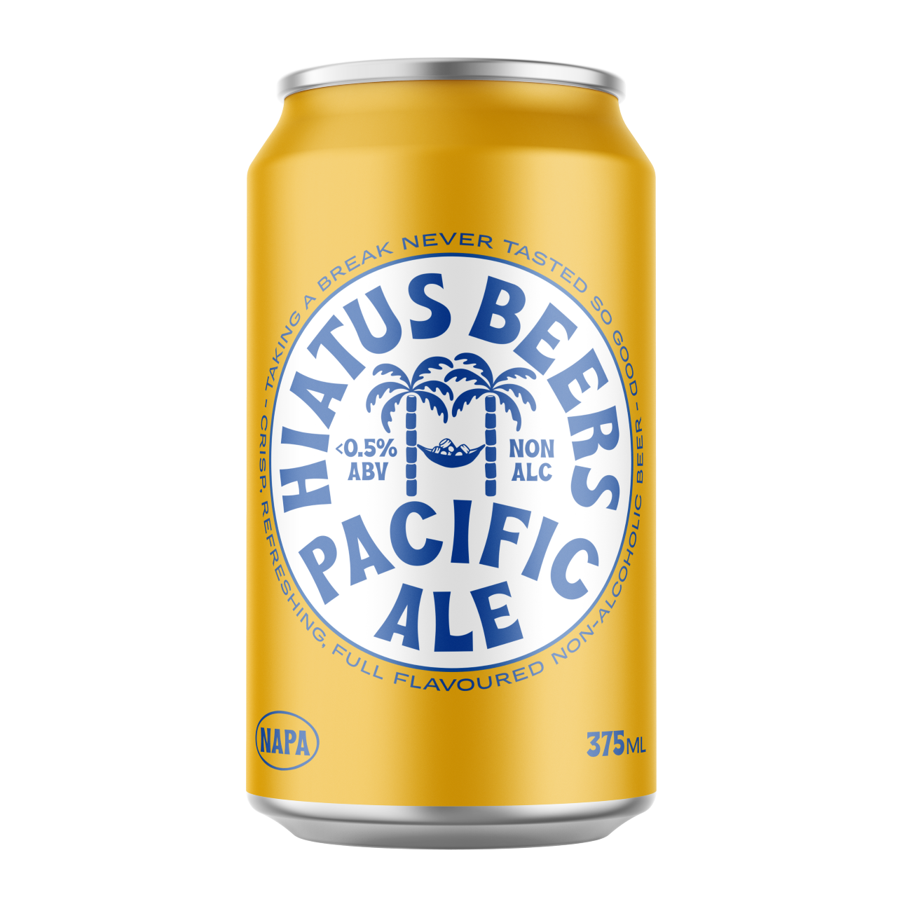 SALE - Hiatus Beers Pacific Ale - Non-Alcoholic Beer